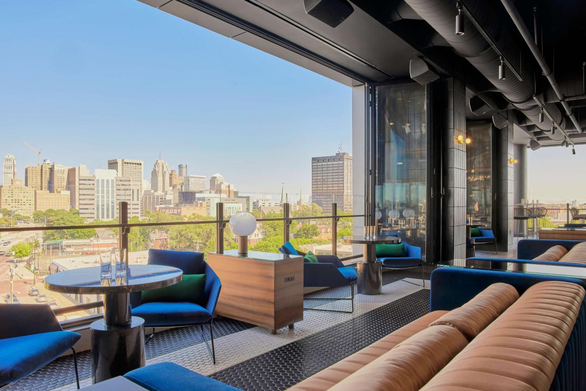 Hotel The Godfrey Detroit, Curio Collection By Hilton Exterior foto