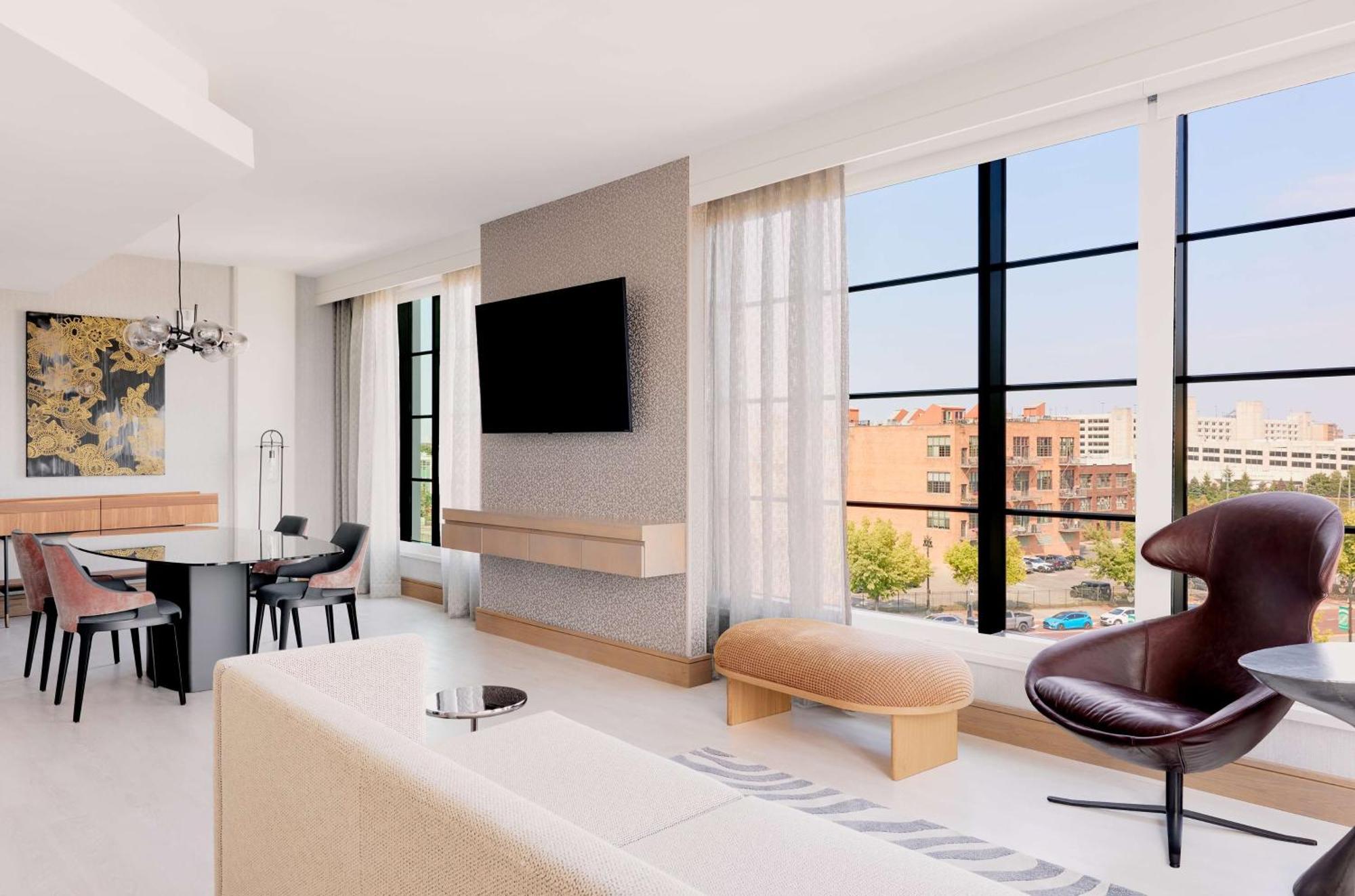Hotel The Godfrey Detroit, Curio Collection By Hilton Exterior foto