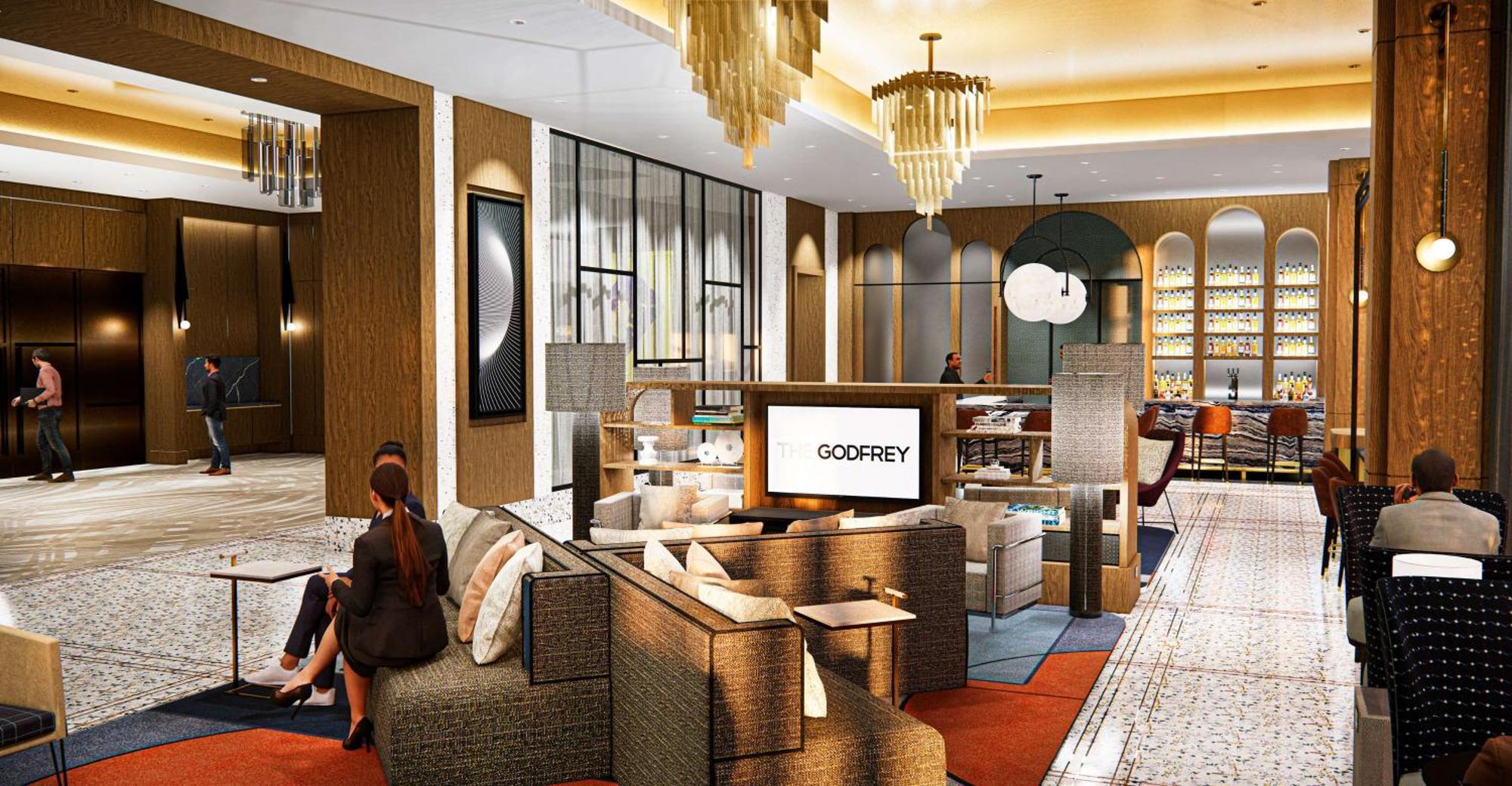 Hotel The Godfrey Detroit, Curio Collection By Hilton Exterior foto